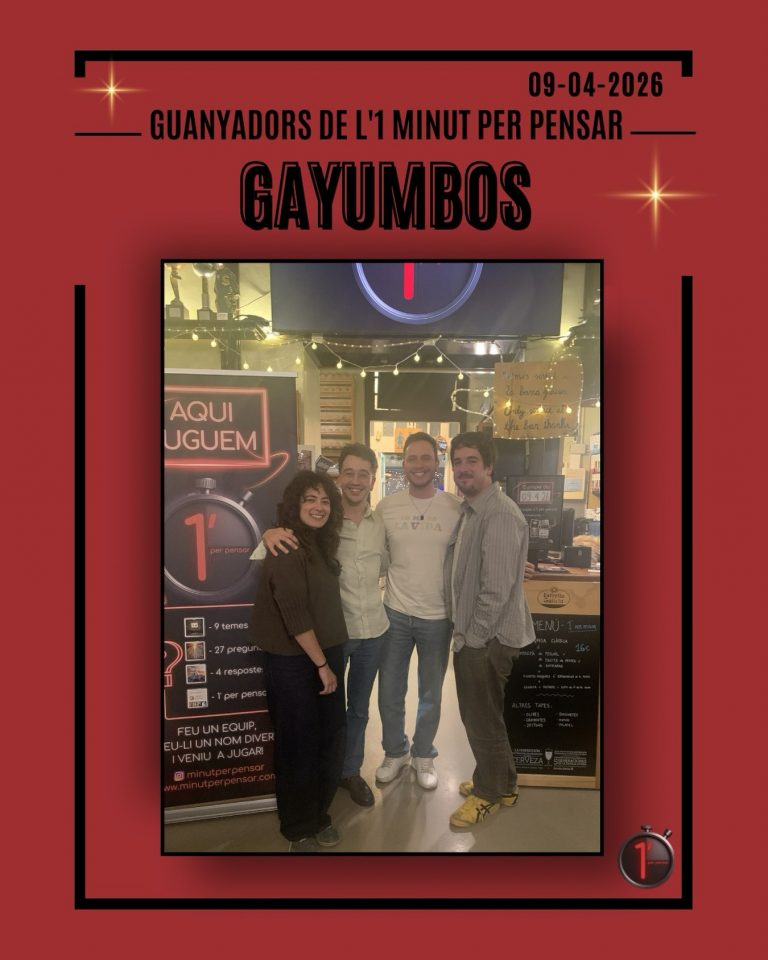 Instagram post from minutperpensar. This post is in position 1.